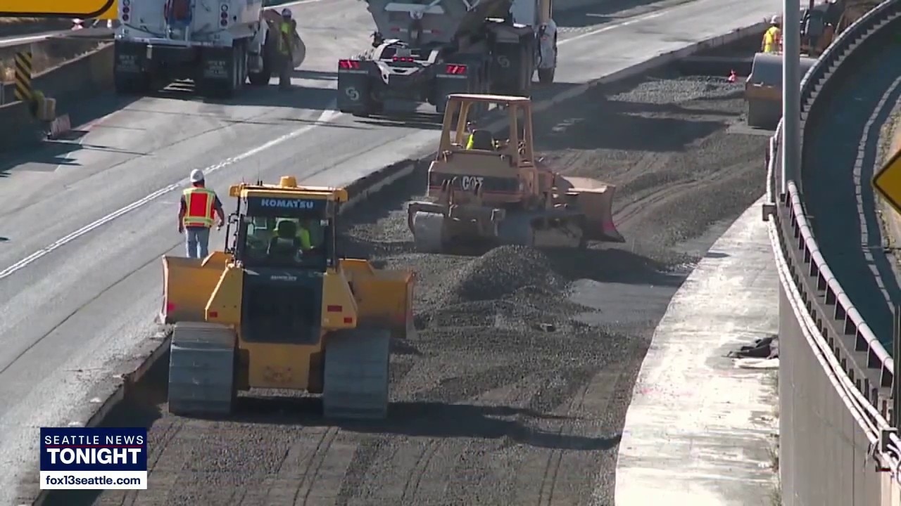 Weekend traffic: Revive I-5 to create downtown Seattle delays