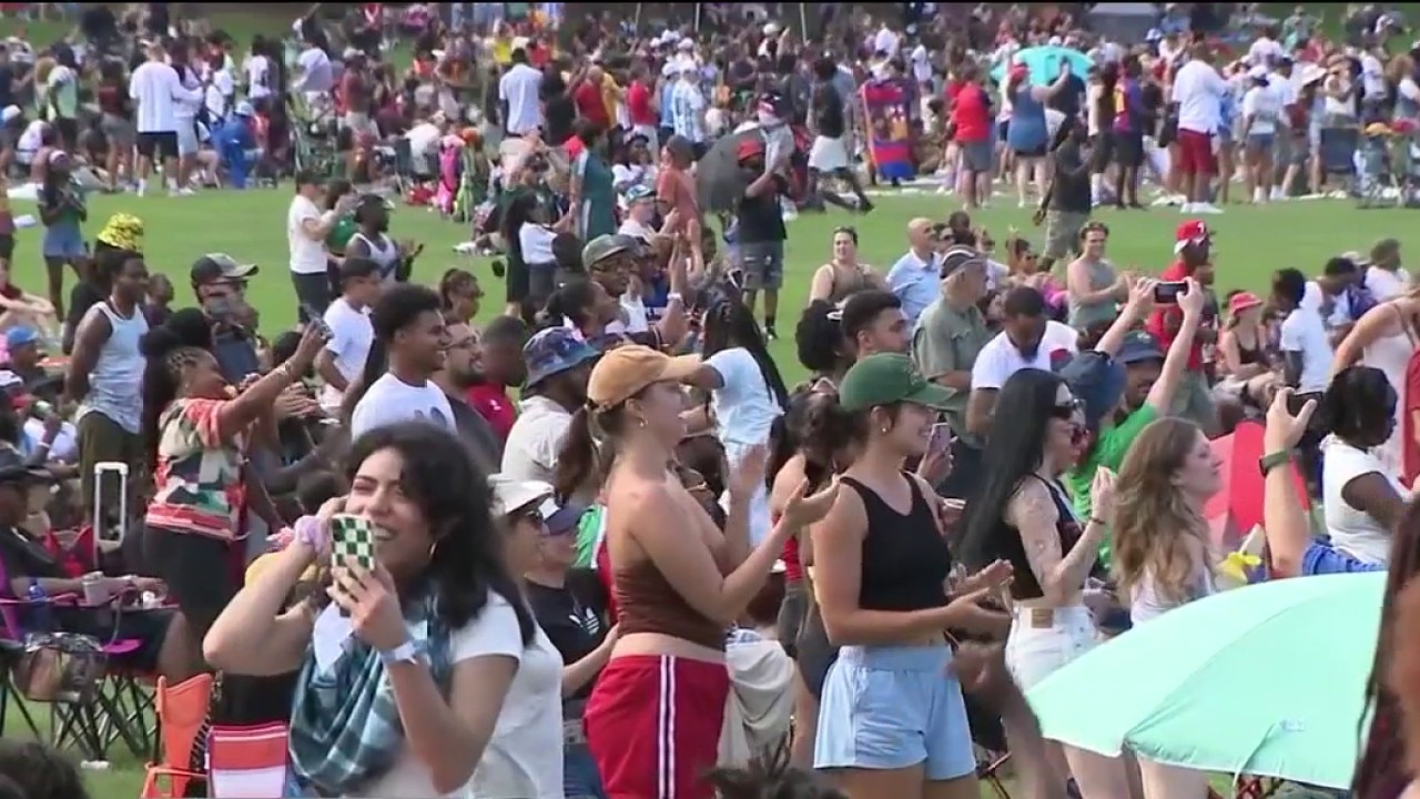 Atlanta fans celebrate Spain World Cup victory