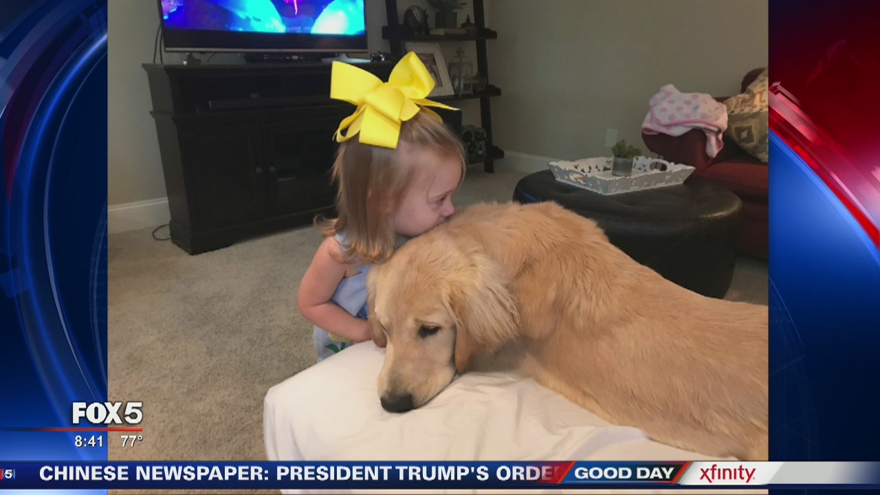 Max enjoys weekend with 2-year-old Savannah