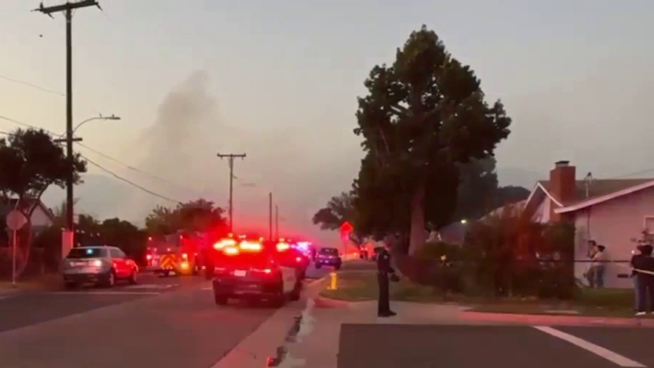 Police shoot armed man outside burning El Monte home
