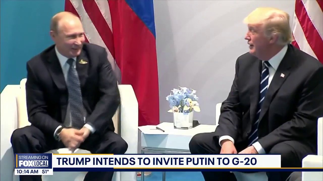 Trump invites Putin to the G-20 summit