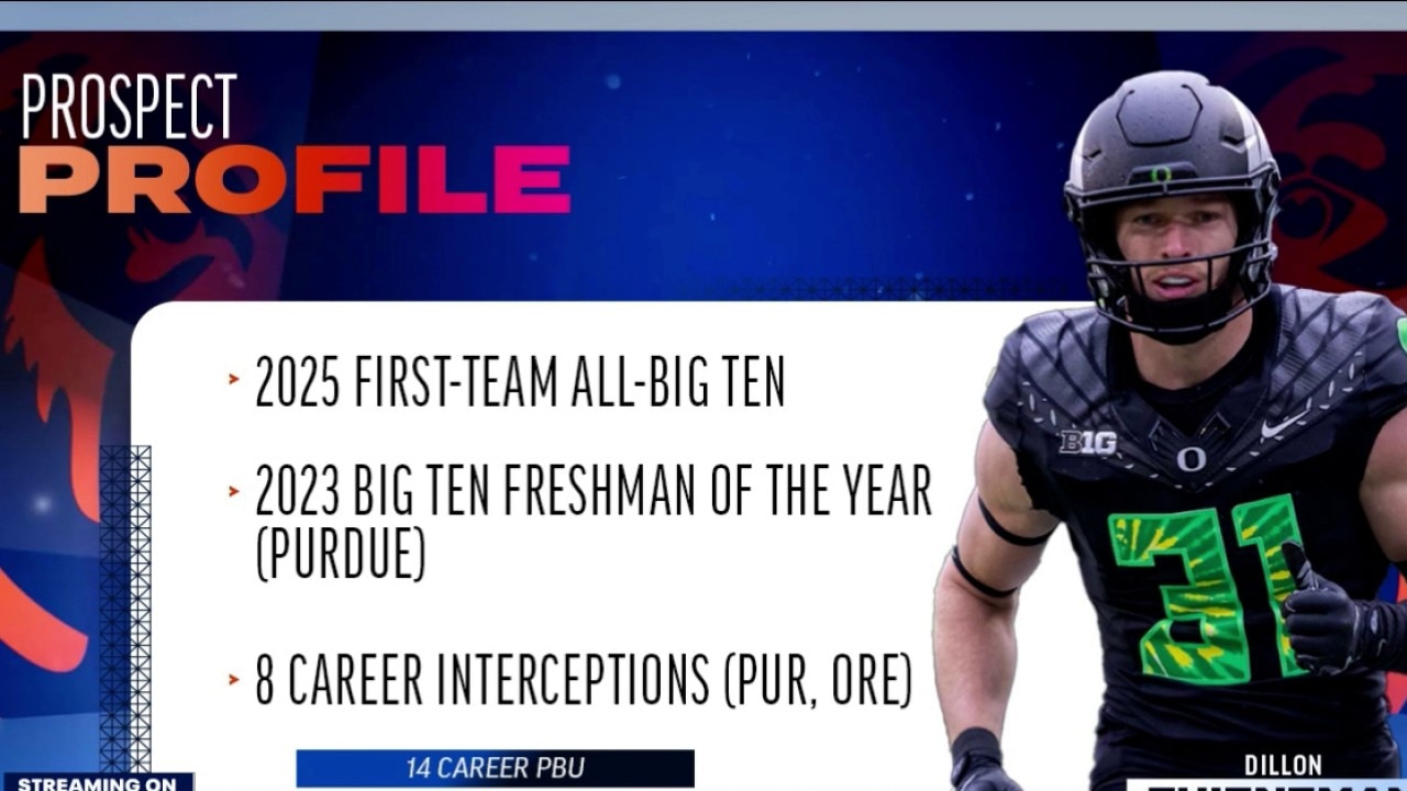 Bears select safety Dillon Thieneman with the 25th pick