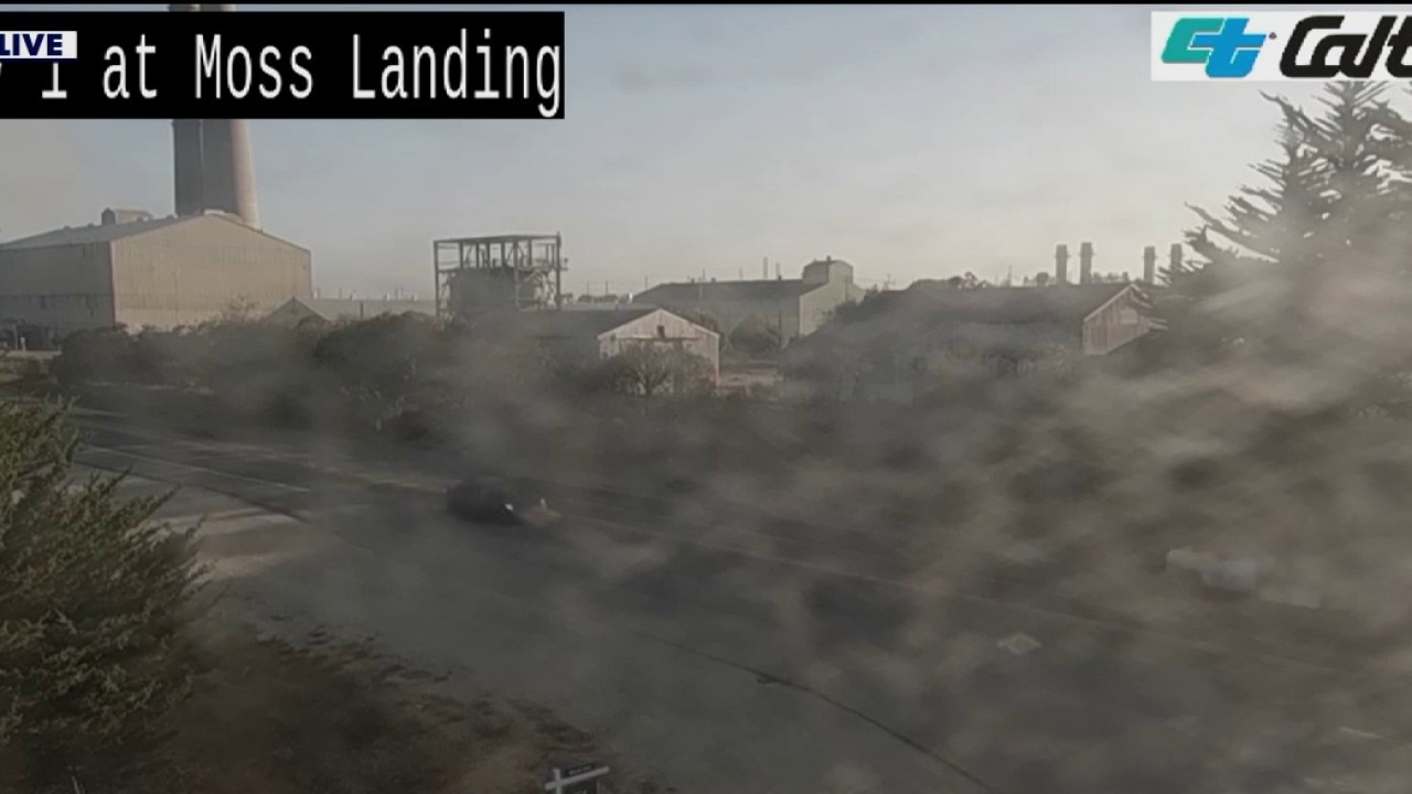 Fire at Monterey County's Moss Landing power plant