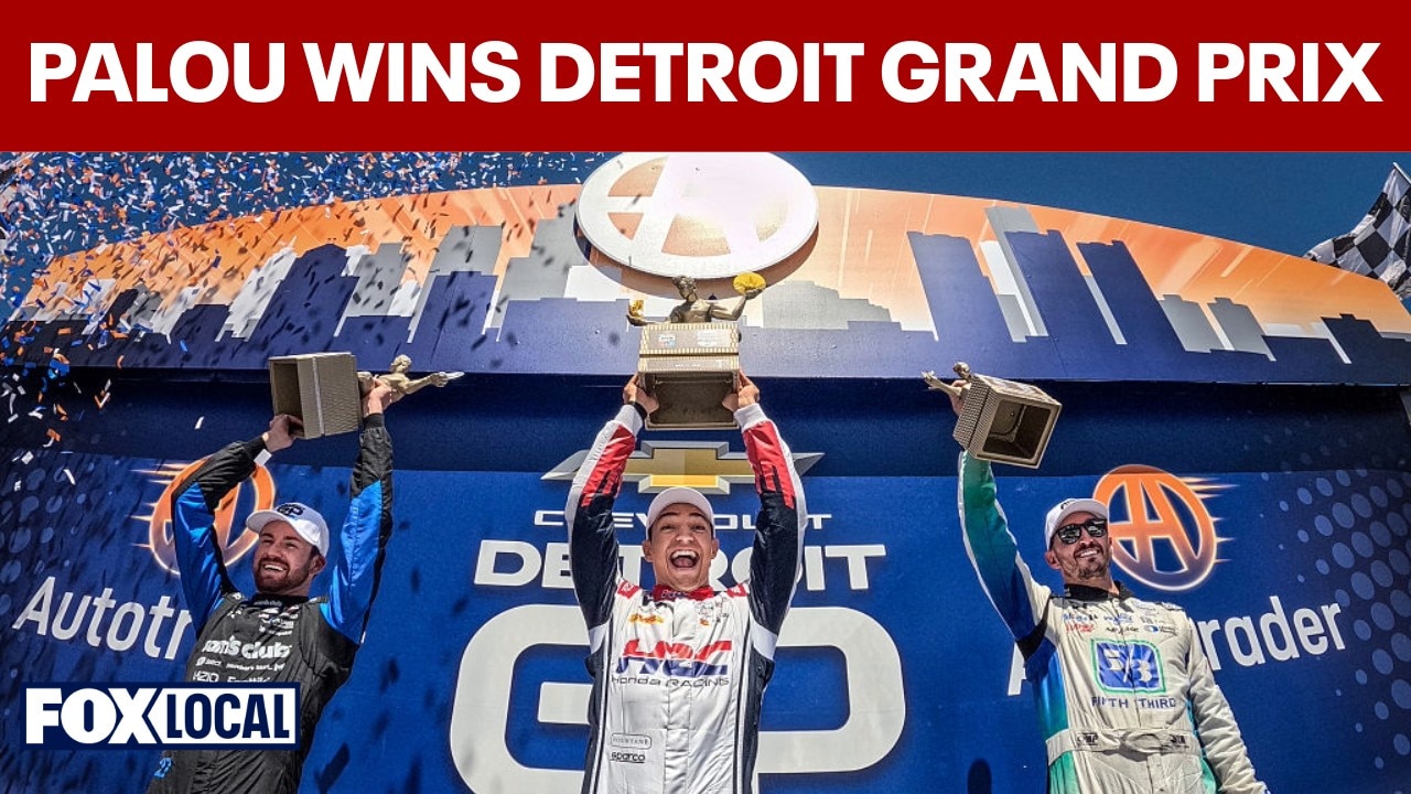 Palou wins Detroit Grand Prix, extends strong IndyCar season run