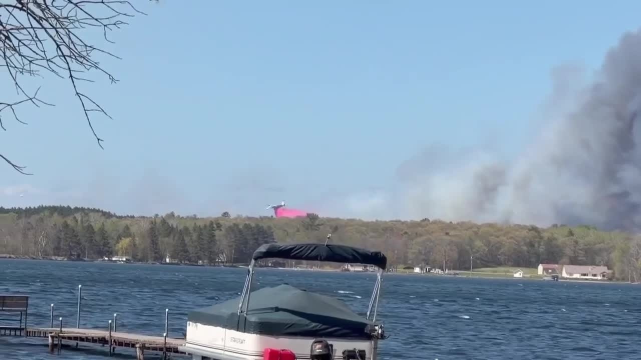 MN wildfires: Flanders fire burns over 1.1k acres