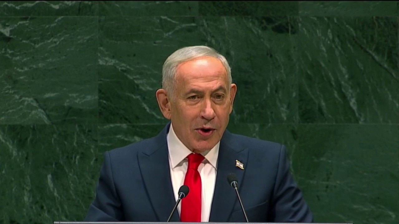 Benjamin Netanyahu defends Israel's actions in Gaza