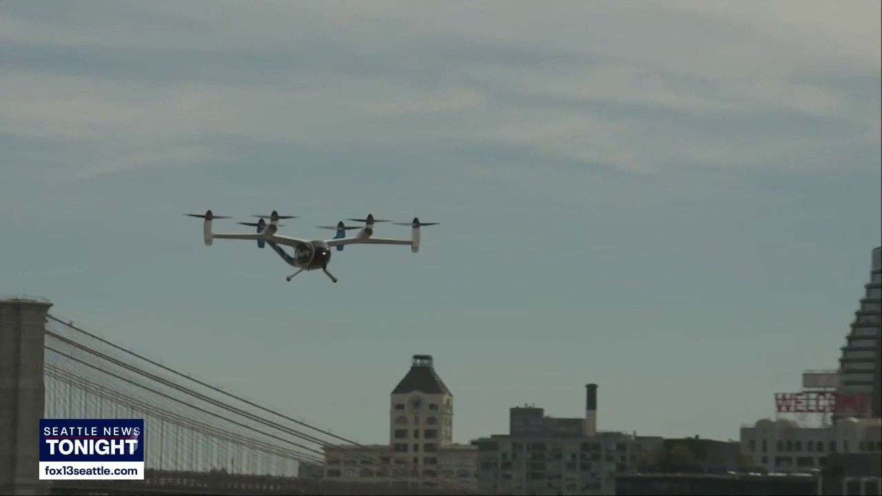 Electric air taxis begin New York City test flights