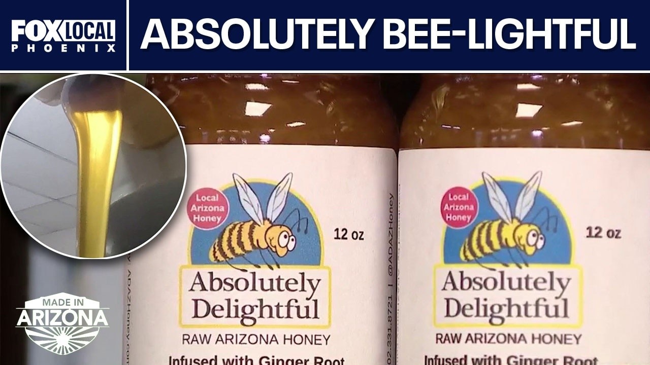 Honey harvested, jarred locally | Made in Arizona