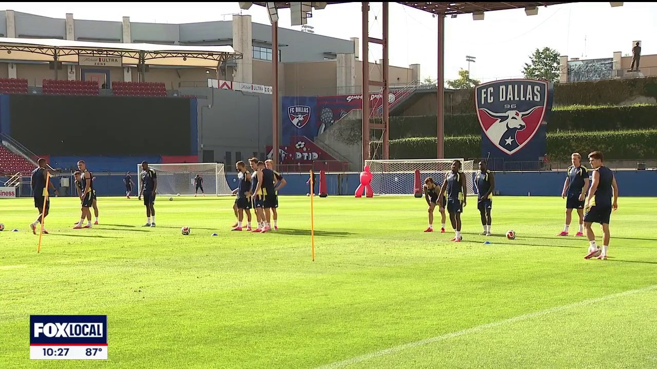 Sweden practices in Frisco ahead of Japan clash