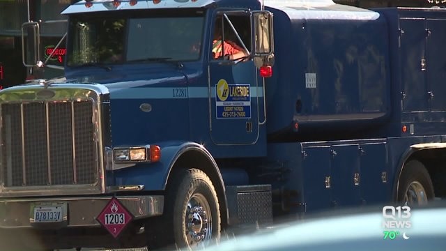Issaquah hearing complaints about big rigs driving through heart of town