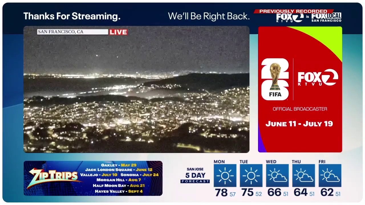 Live News: Fox 2 San Francisco at 10pm