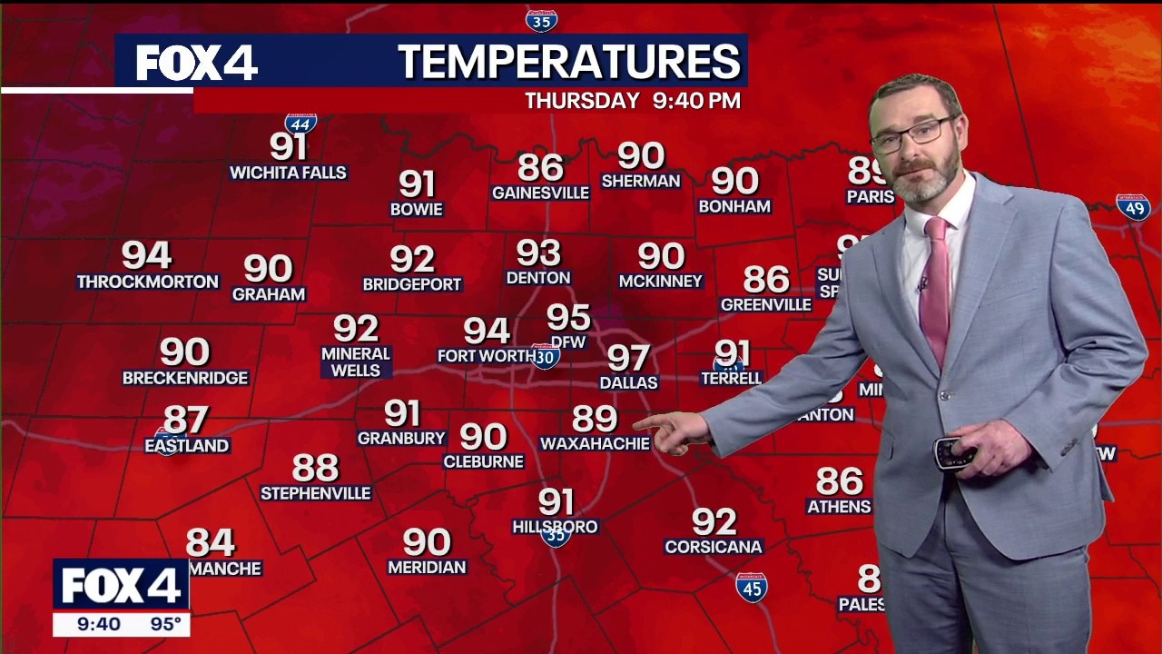Dallas weather: July 30 overnight forecast