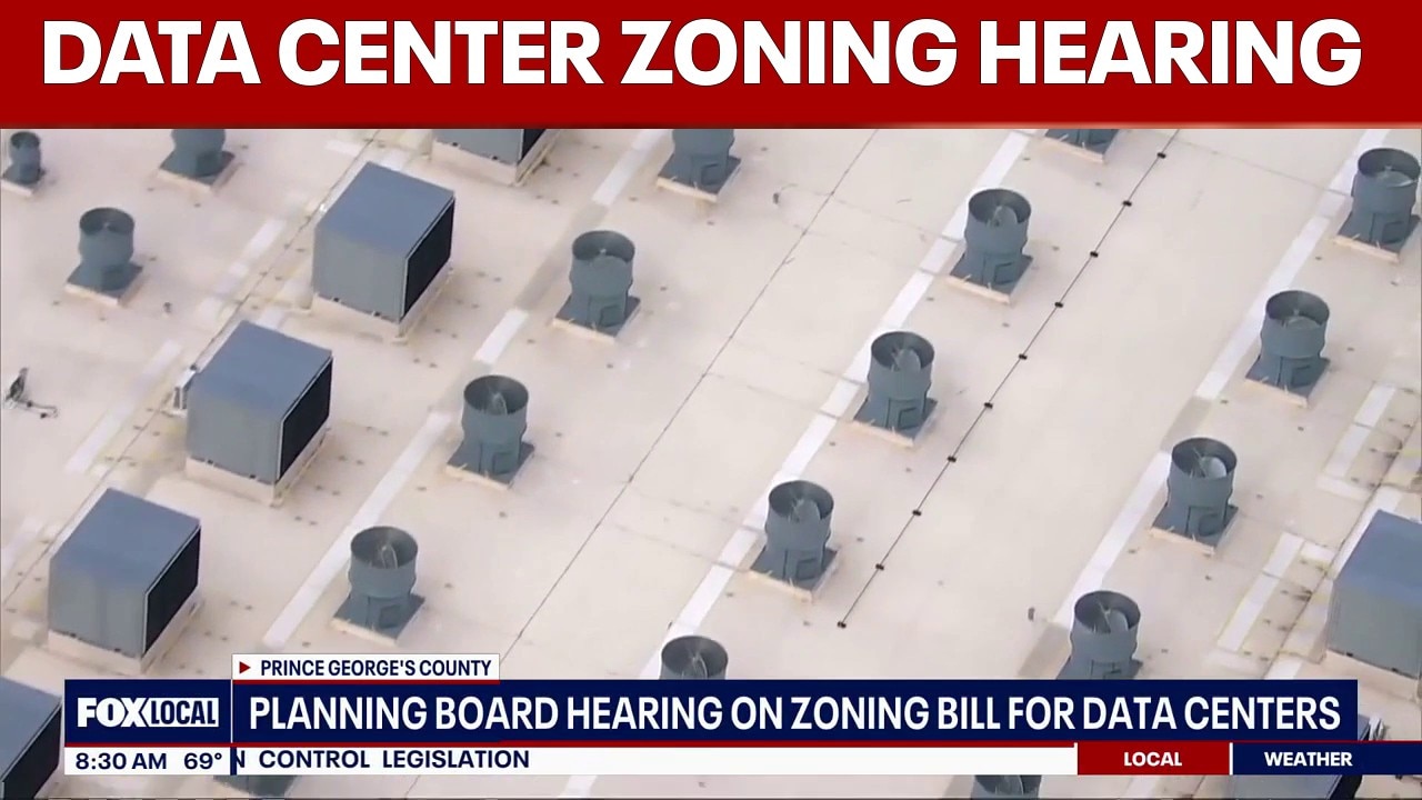 Prince George’s planning board hearing to consider zoning changes for data centers