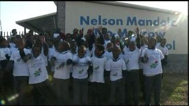 Celebrating birthday of Nelson Mandela