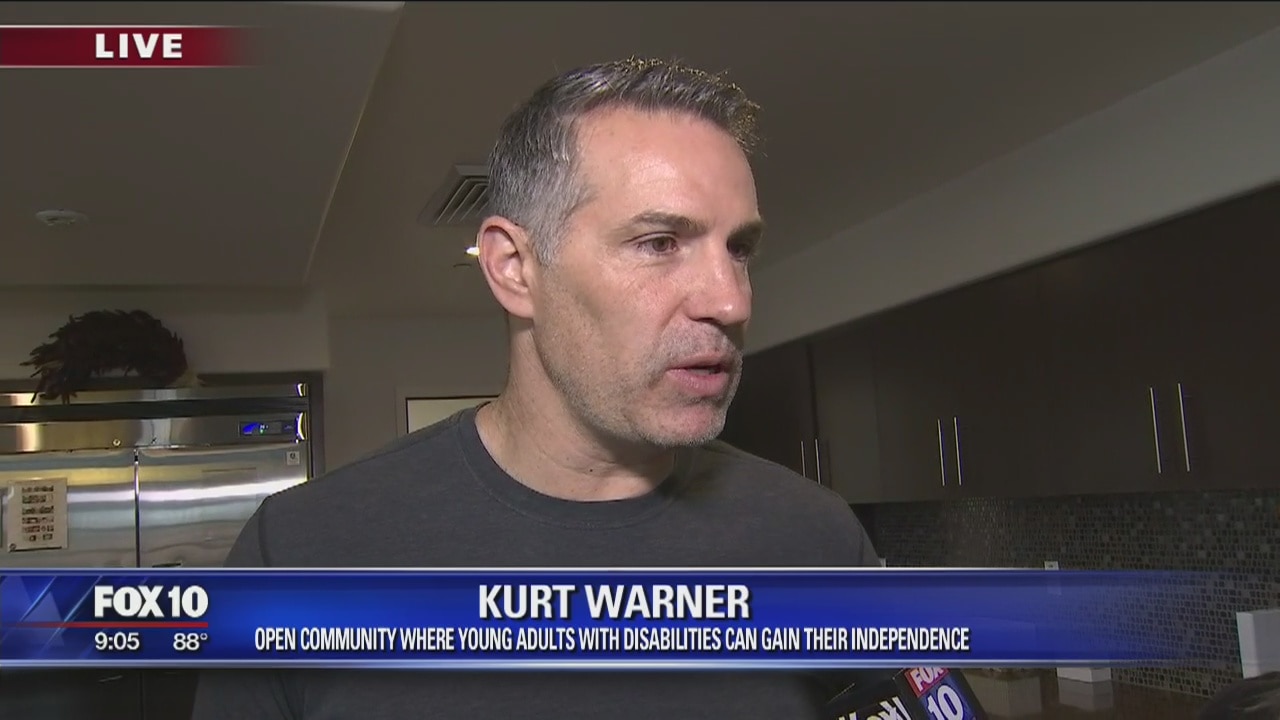 Inspired by their son, Kurt and Brenda Warner open Treasure House in Glendale