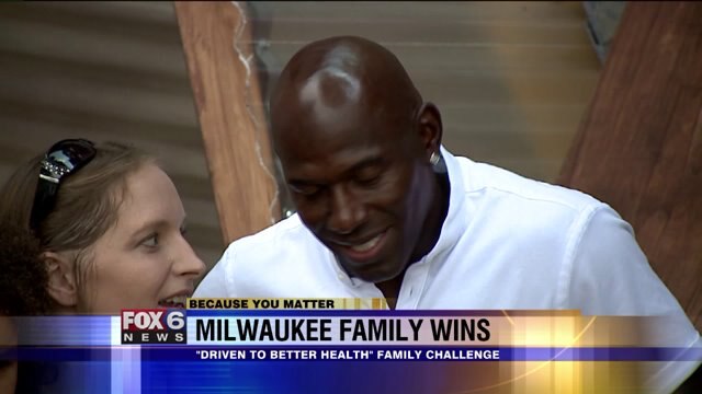 "Driven to Better Health:" Donald Driver in Milwaukee to hand out award to special family