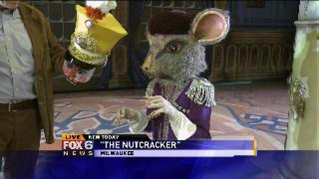 Laura talks with the Artistic Director of The Nutcracker