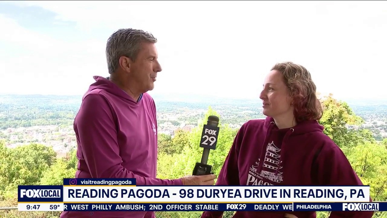 Bob Tours The Newly Renovated Reading Pagoda