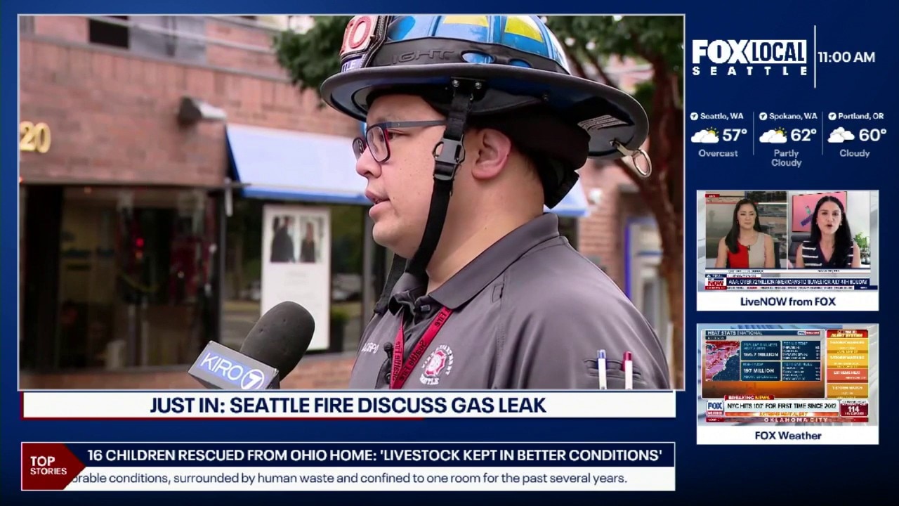 Seattle Firefighters speak following Madison Park major gas leak