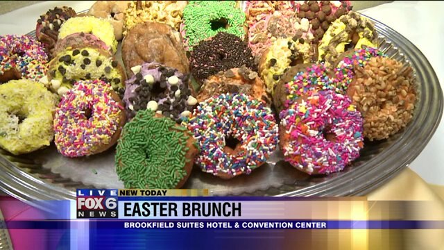 Brookfield Suites Easter Brunch features 40 kinds of donuts