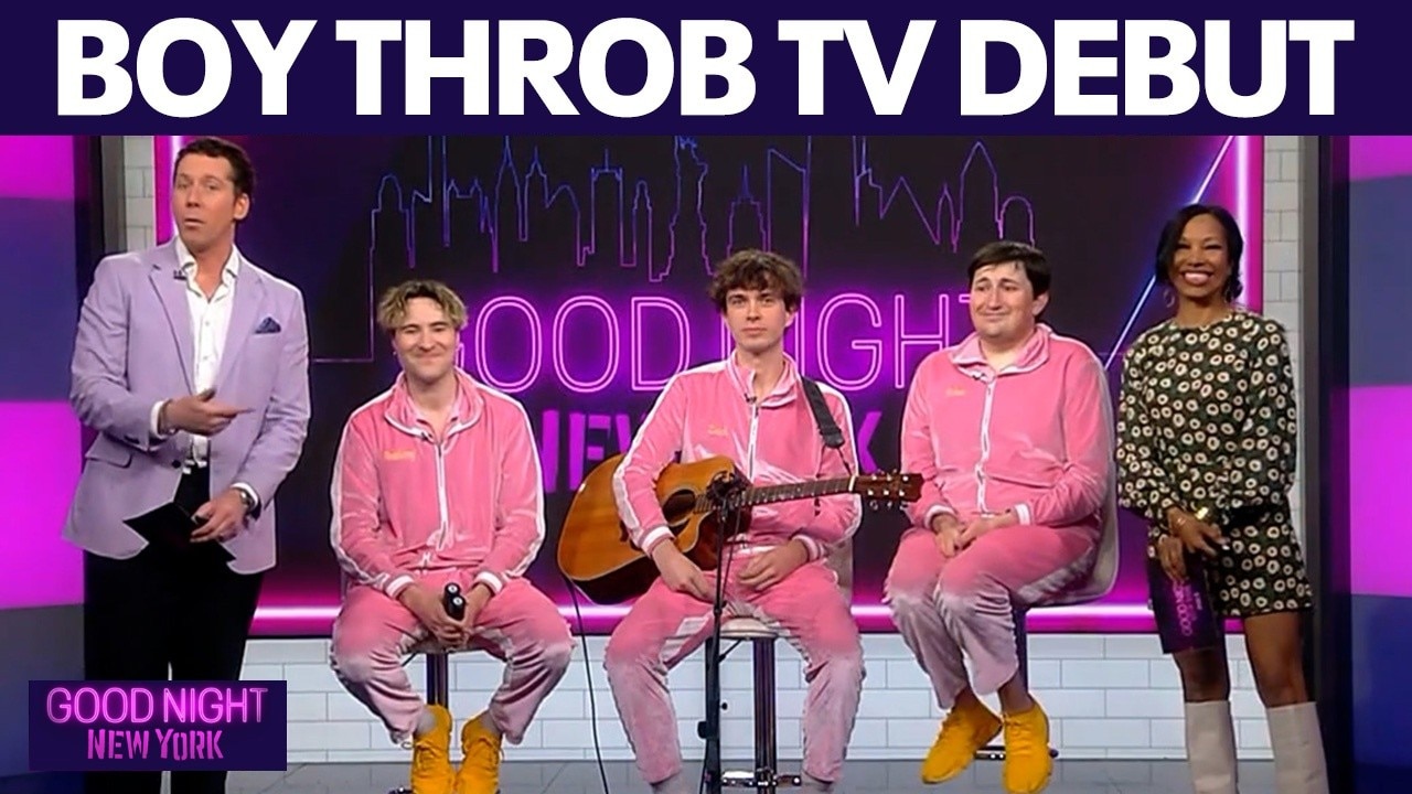Boy Throb's TV debut on Good Night New York