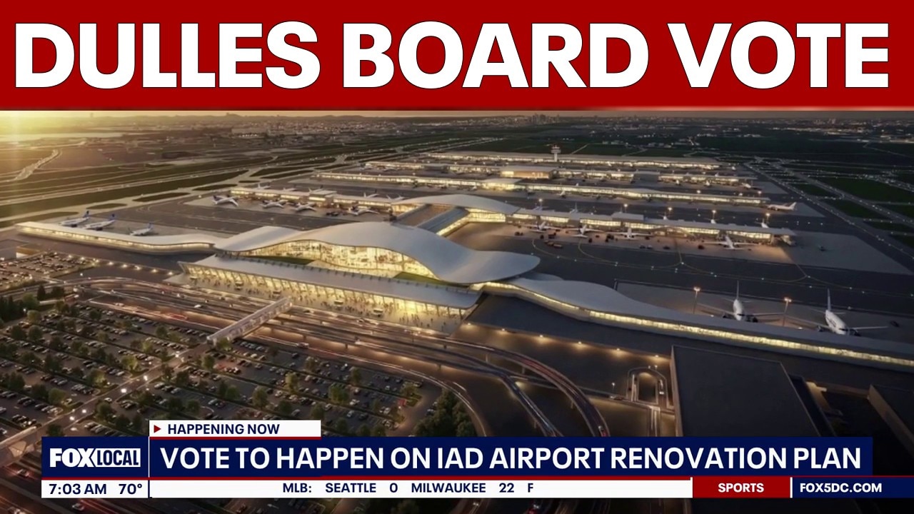 Dulles International Airport board to vote on $19.9B renovation plan