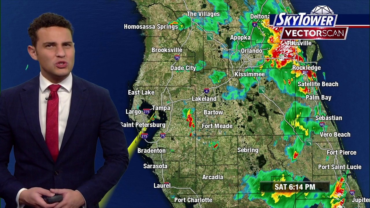Tampa weather | Saturday evening forecast