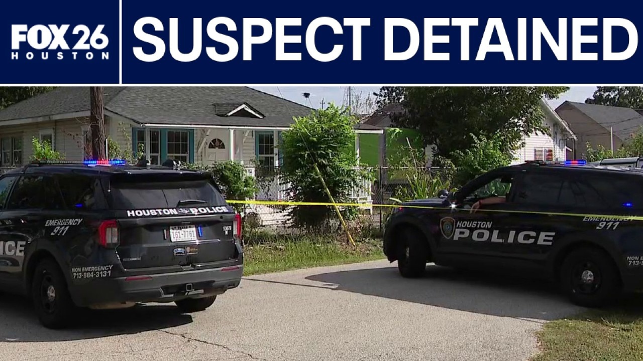 Suspect detained as authorities investigate double homicide in North Houston community