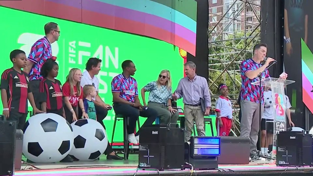 FIFA Fan Festival officially opens at Centennial Olympic Park