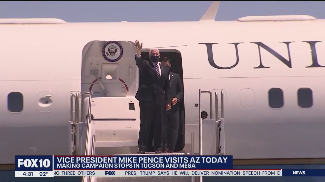 VP Pence travelling to Arizona for 2 campaign stops