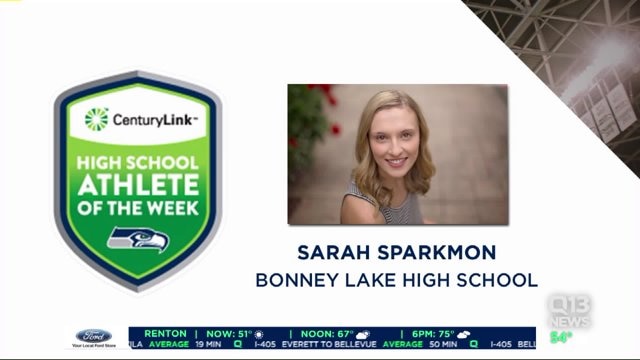 CenturyLink High School Athlete of the Week: Sarah Sparkmon of Bonney Lake H.S.