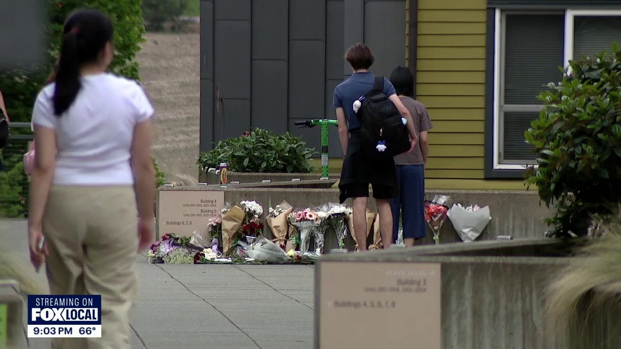 Memorial grows for UW student stabbed to death in laundry room