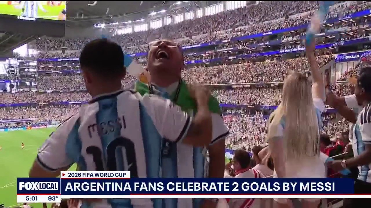 "Immaculate vibes" at Dallas Stadium for Messi's World Cup record