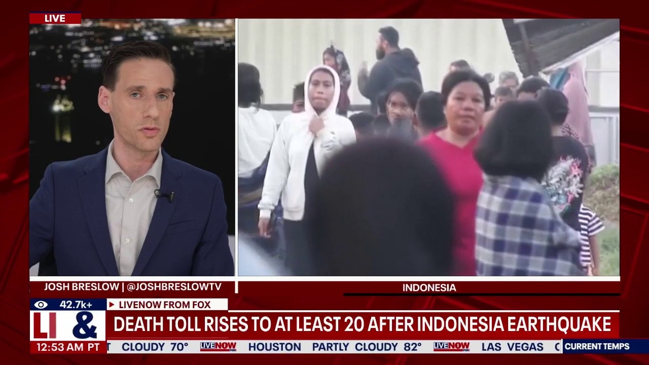 Indonesia earthquake: Death toll rises to 20