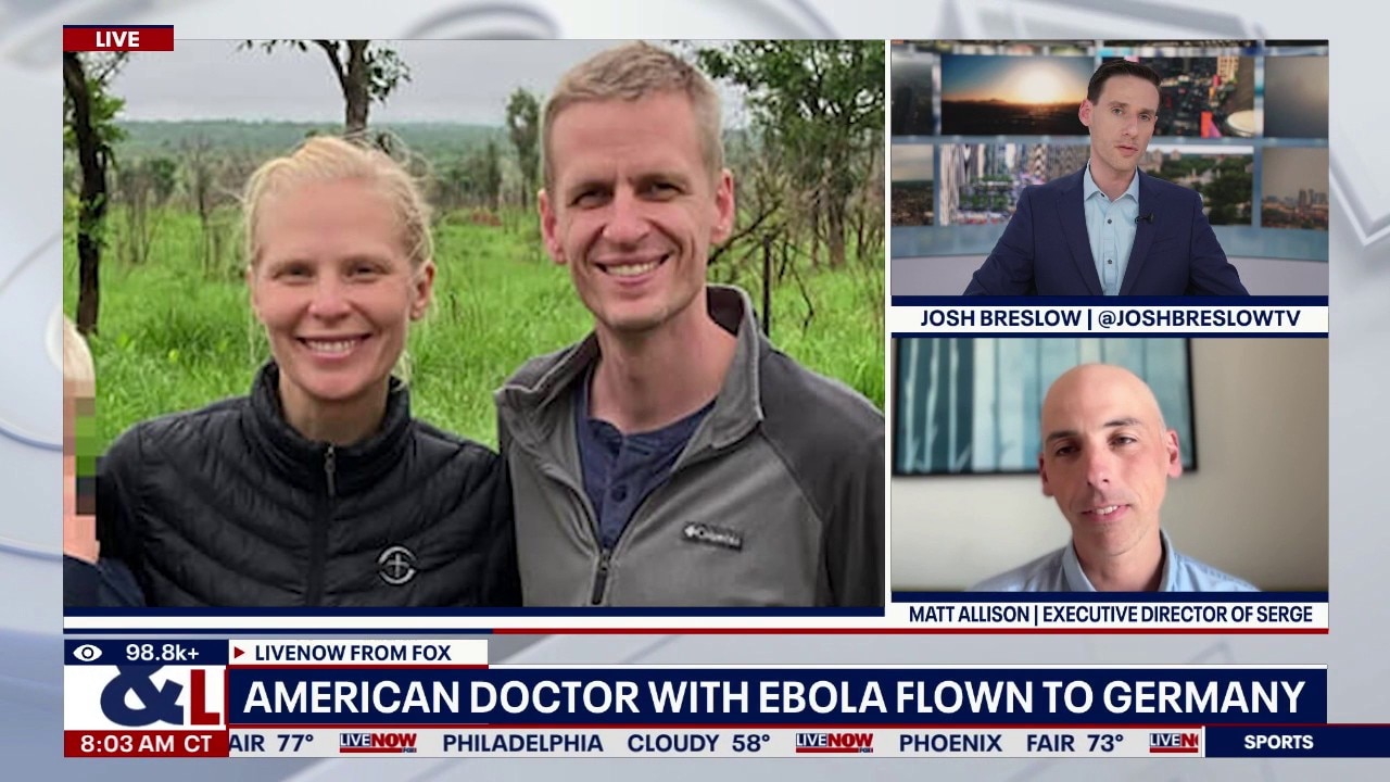 American doctor with ebola flown to Germany