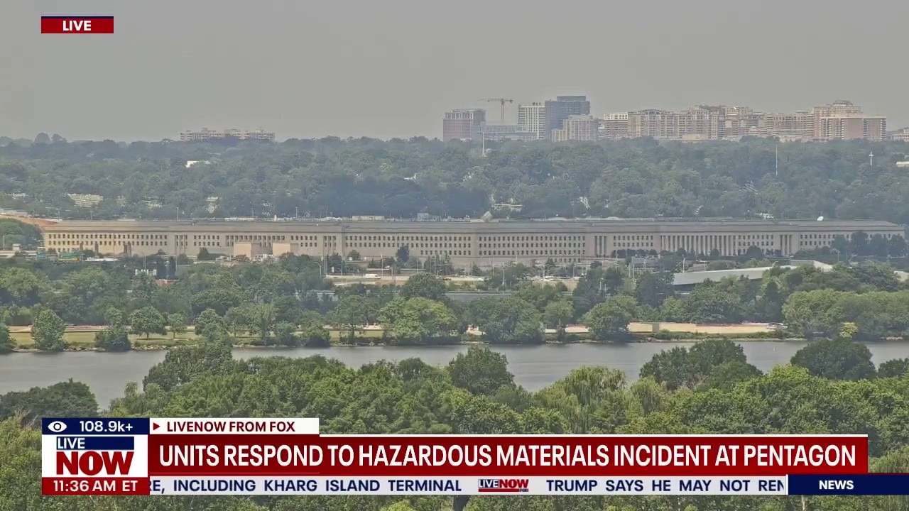 Emergency crews respond to incident at Pentagon