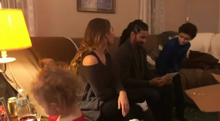 Teen surprises stepdad with adoption papers