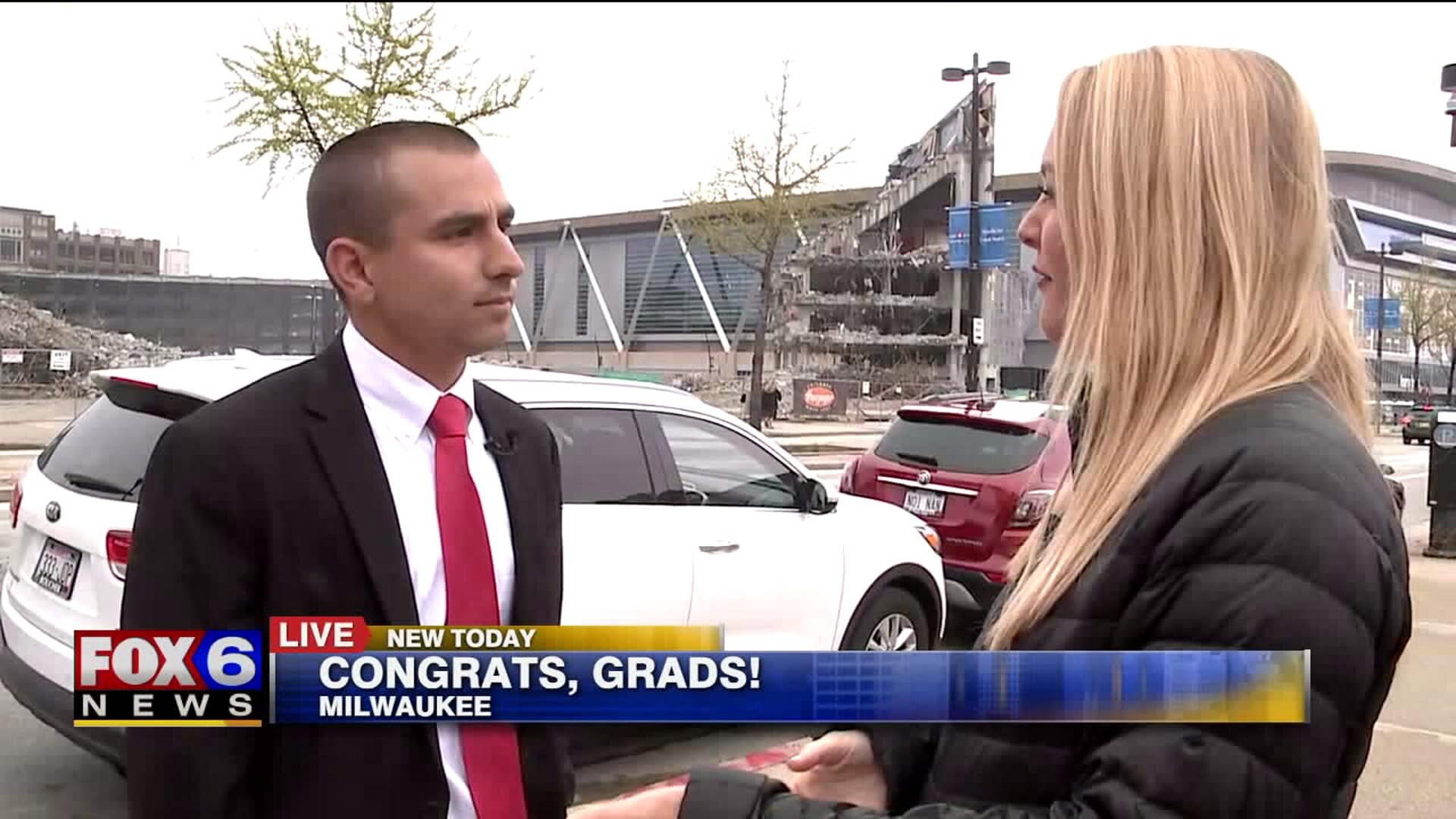 Grads share excitement