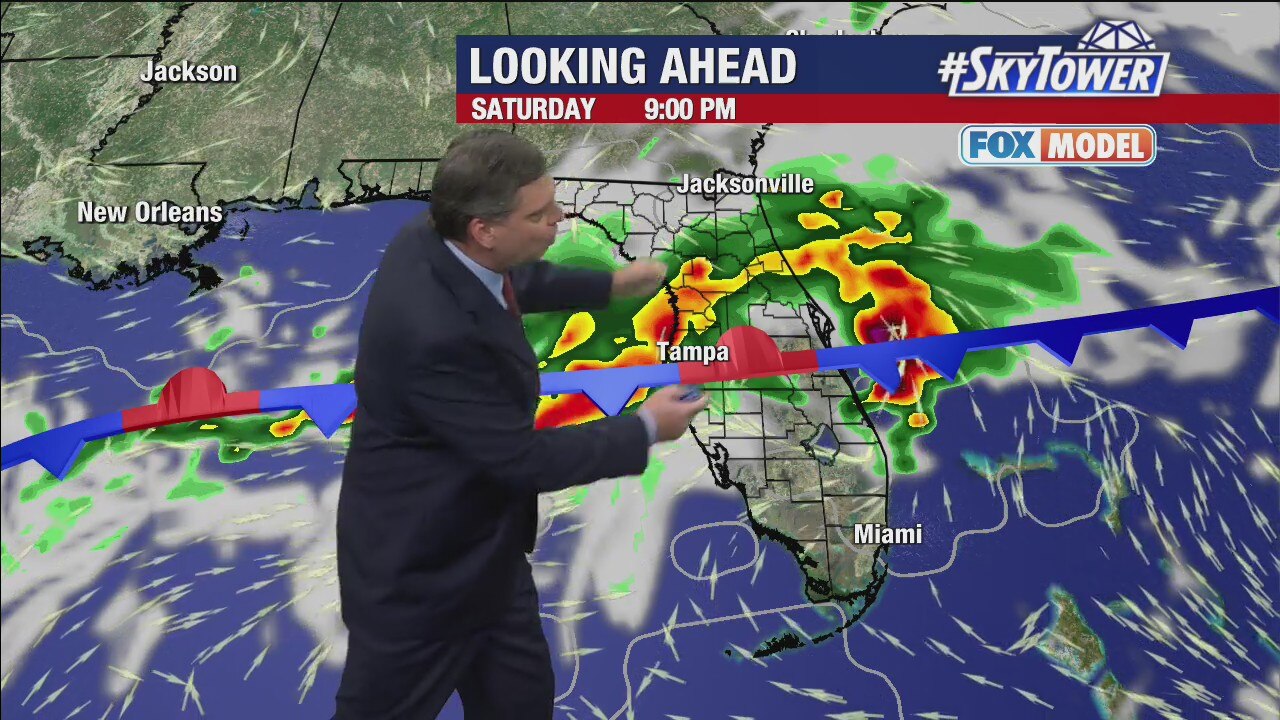 Friday afternoon forecast