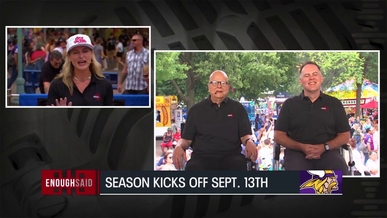 Enough Said: Vikings roster set, Twins need a win and a special guest