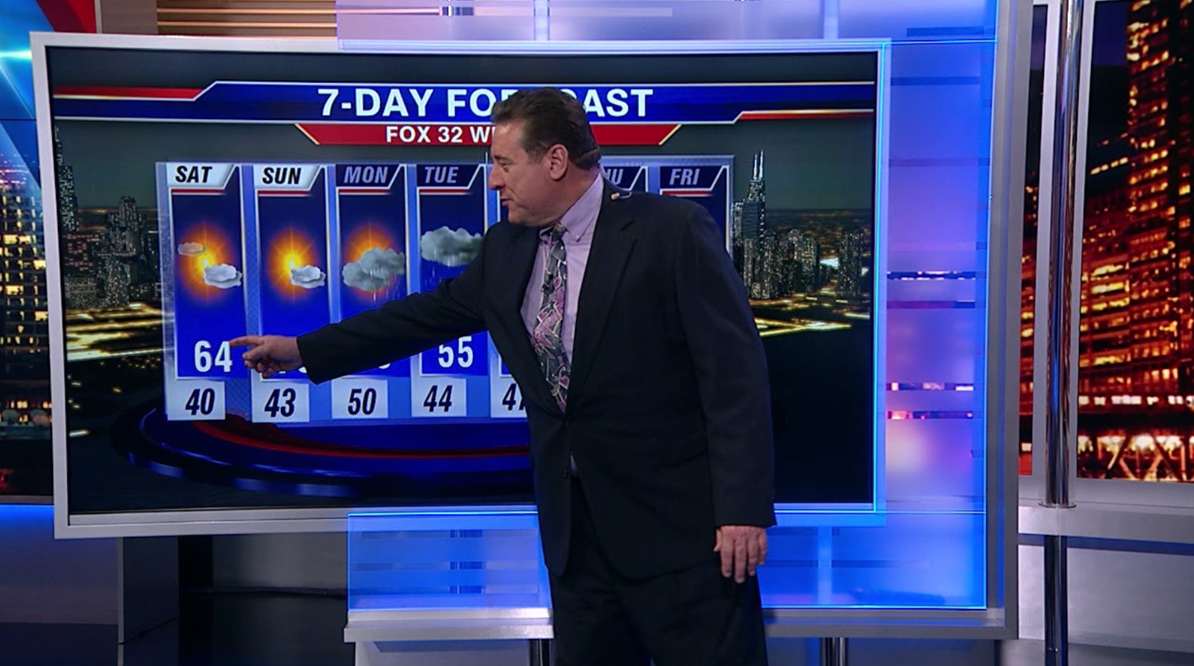 10 p.m. forecast for Chicagoland on May 3rd