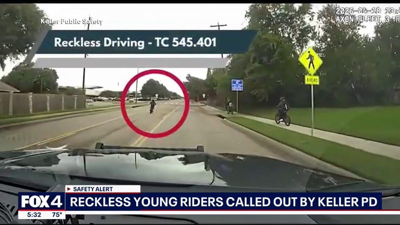 Keller Police warn of dangerous e-bike usage in Texas