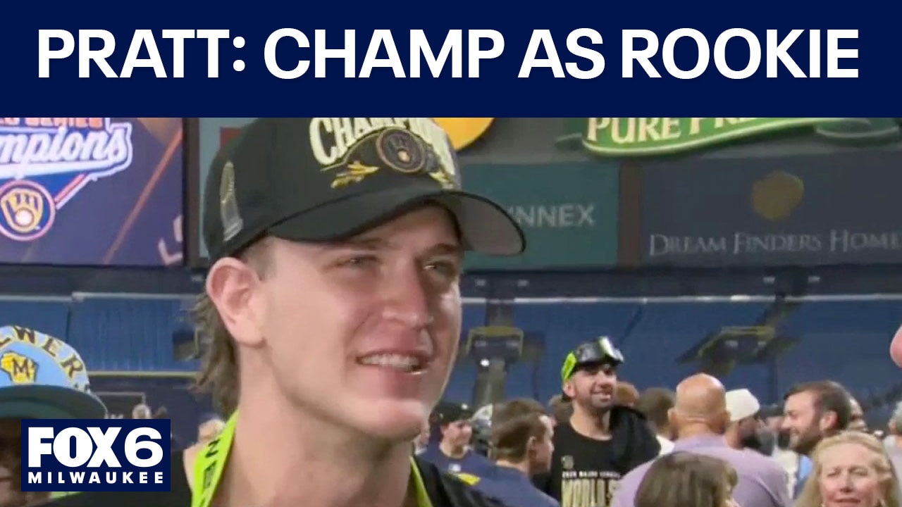 World Series: Cooper Pratt on winning the World Series in his rookie year