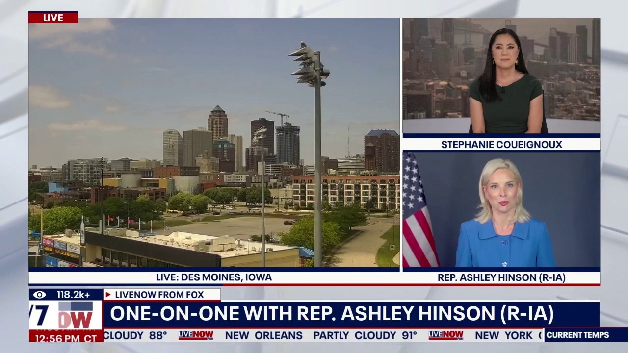 One-on-one with Rep. Ashley Hinson (R-IA)