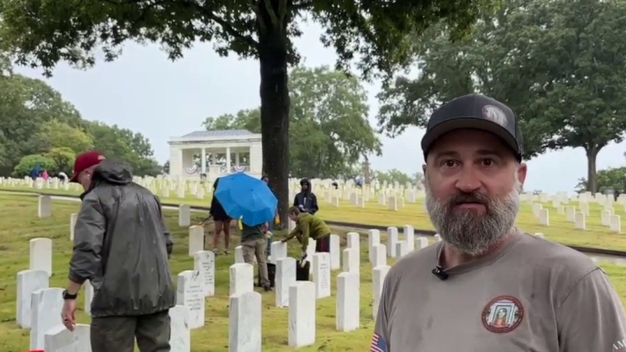 National Cemetery clean-up honors 9/11 remembrance