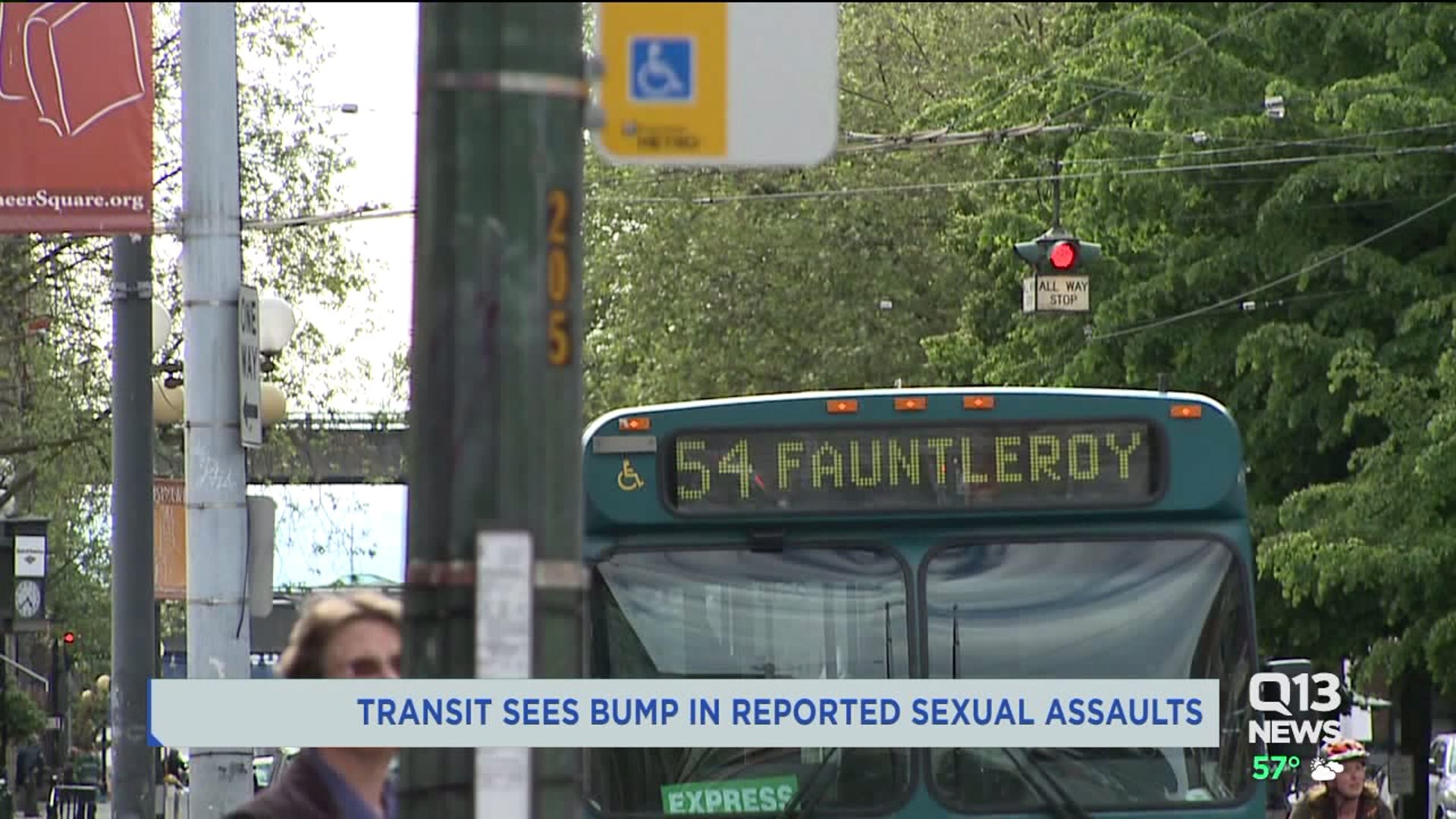 Increased reports of sexual assaults on metro buses