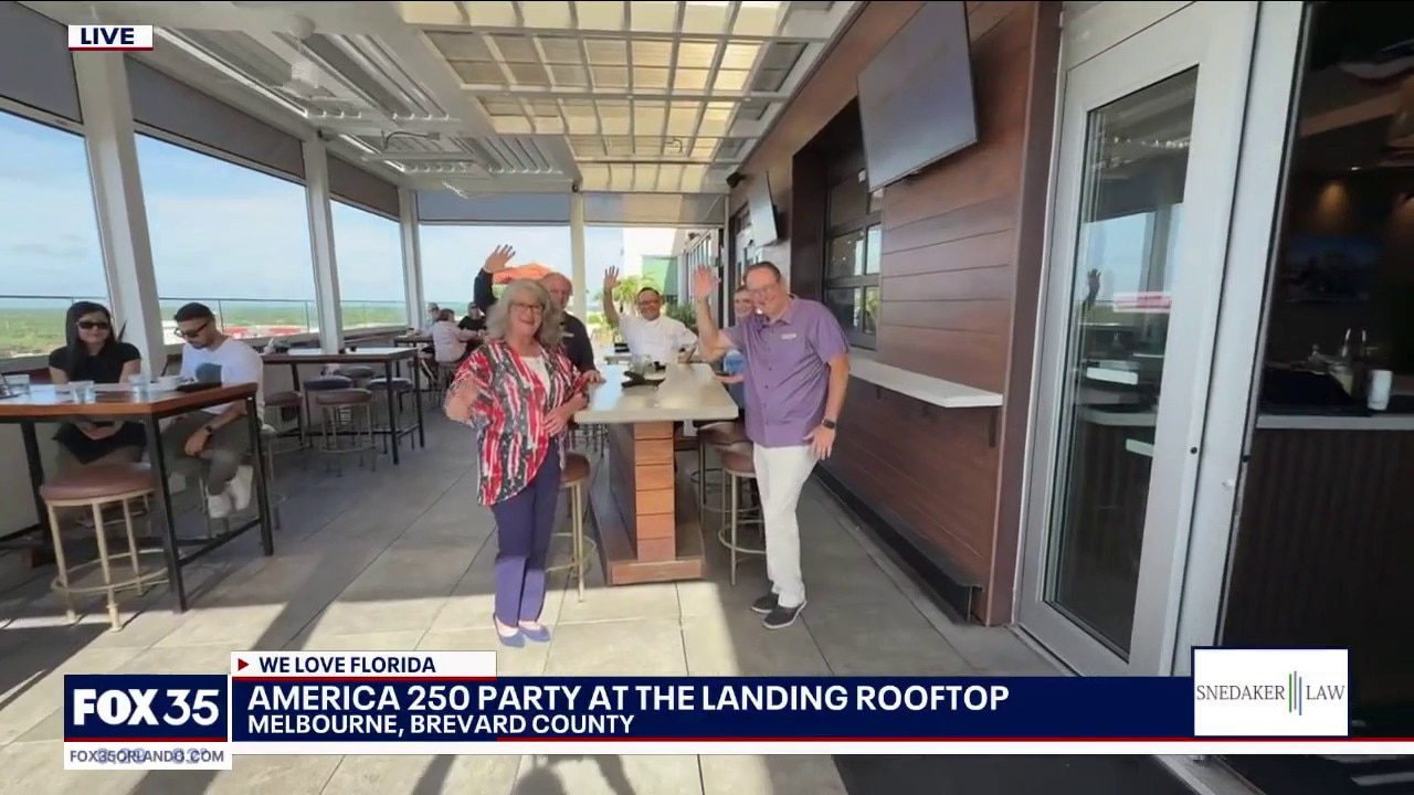 Melbourne's The Landing Rooftop celebrates America 250