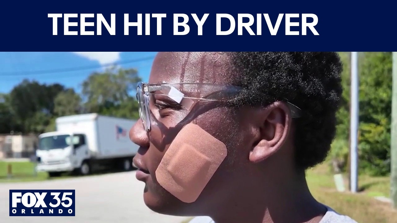 Palm Bay police searching for truck driver who hit teen riding scooter to school