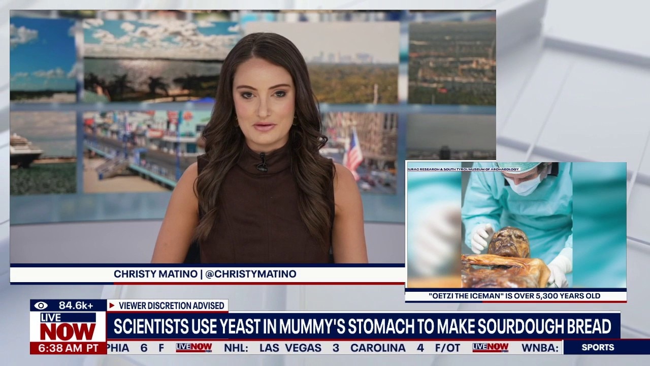 Scientists make bread from yeast in mummy's stomach