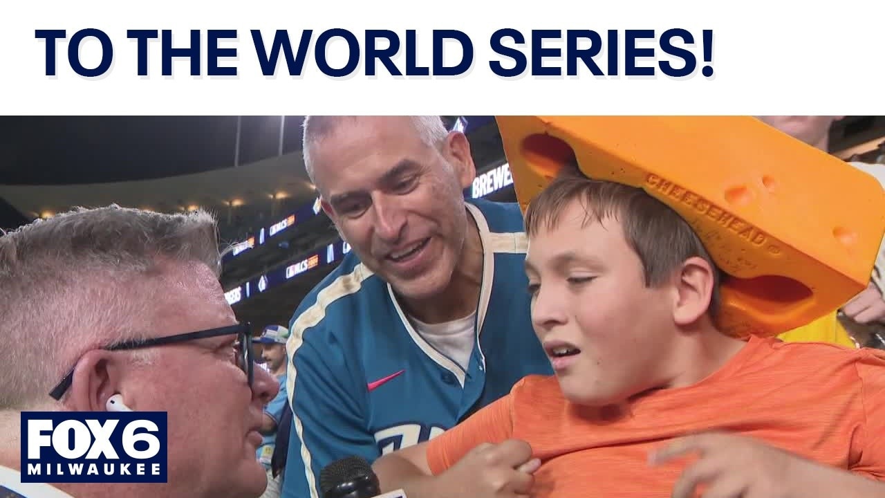 Viral Milwaukee Brewers kid surprised with World Series tickets
